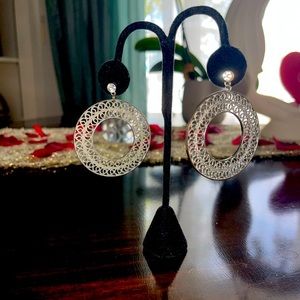 Vintage earrings hoops